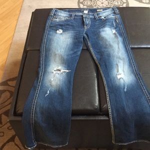 Silver jeans size 34